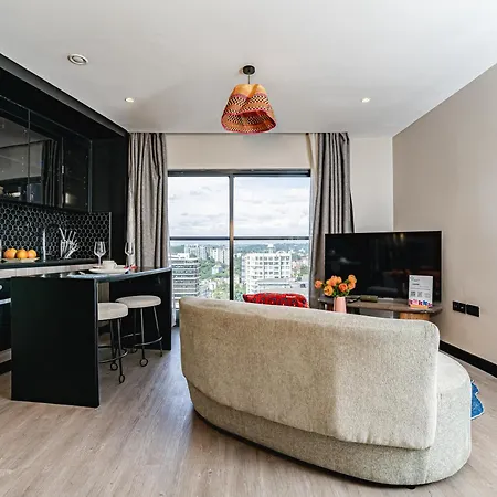 Escada Studio & 2-Bedroom, Rooftop Swimming Pool, Gym, Workspace, Wonderiss Homes Westland Living Nairobi Zewnętrze zdjęcie